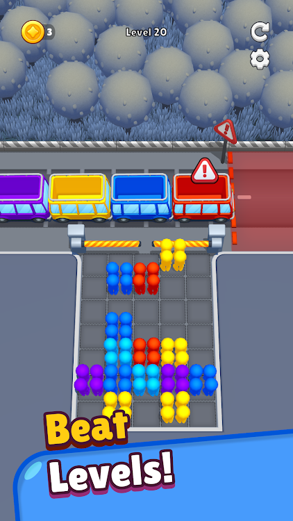 #5. Bus Rush! (Android) By: Ruby Games AS