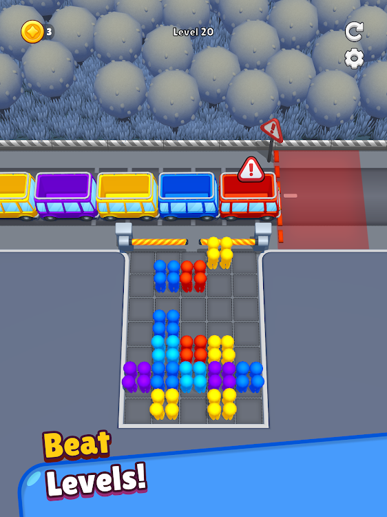 #6. Bus Rush! (Android) By: Ruby Games AS