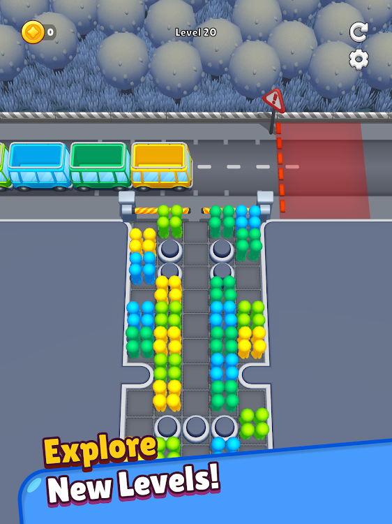 #8. Bus Rush! (Android) By: Ruby Games AS