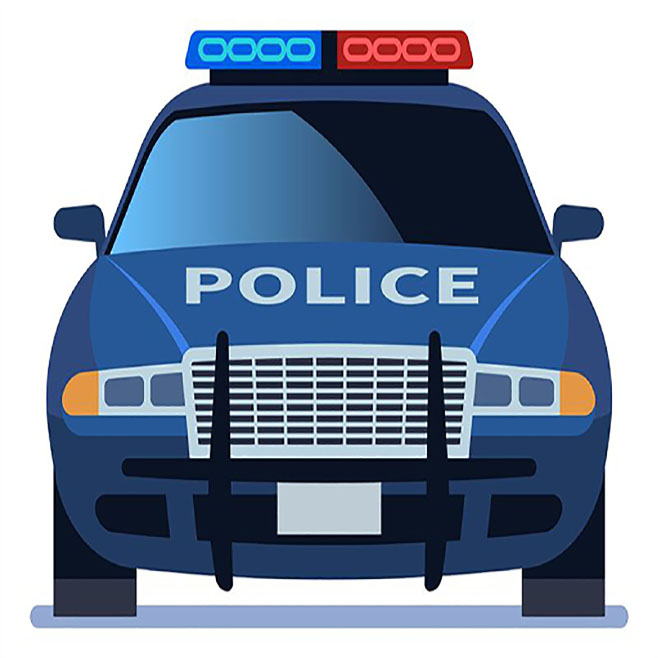 #3. Police Car AR (Android) By: See-Logo.com