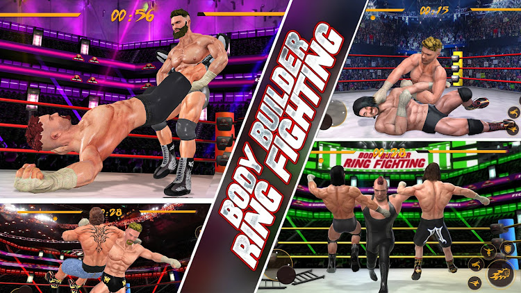 #3. Bodybuilder Ring Fighting Club (Android) By: Fighting Gamerz