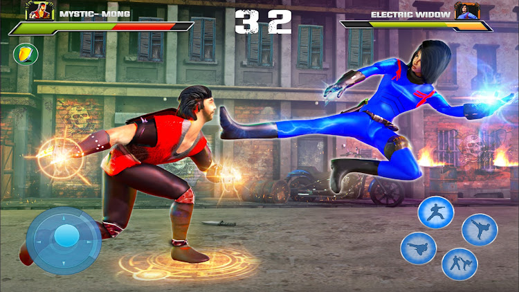 #7. Karate Hero Kung Fu Fighting (Android) By: Falcon Gamerz