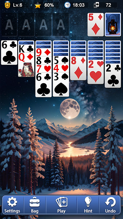 #3. Classic Solitaire (Android) By: Big Cake Apps