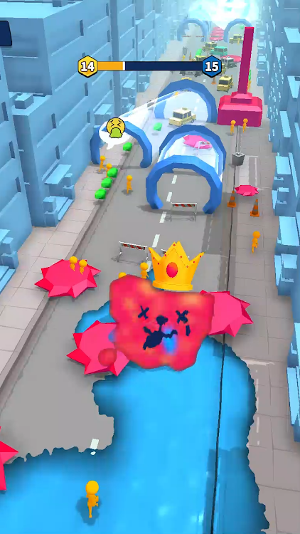 #3. Slime Panic 3D (Android) By: Macaca Labs.