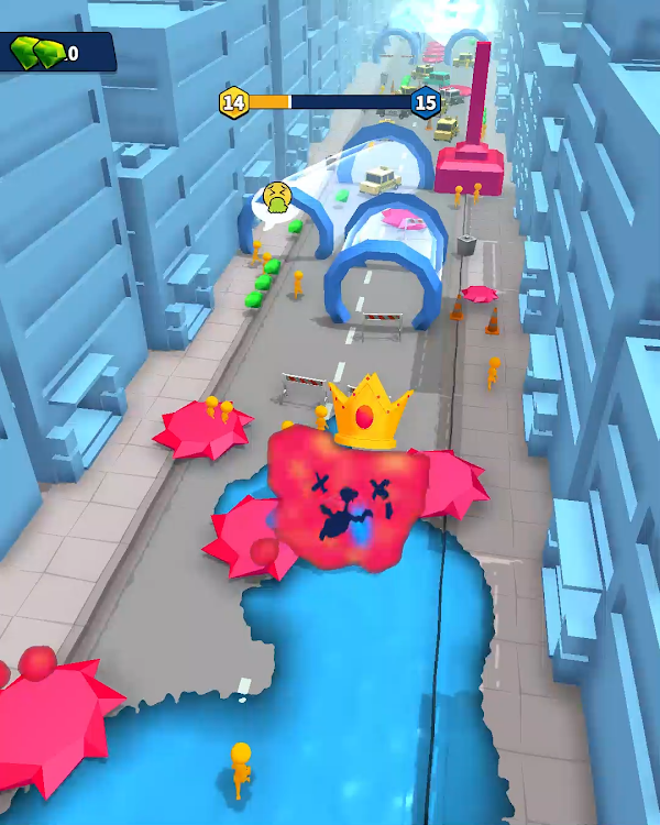 #8. Slime Panic 3D (Android) By: Macaca Labs.