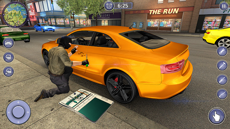 #9. Car Thief Simulator Games 3D (Android) By: Vigorous Glory