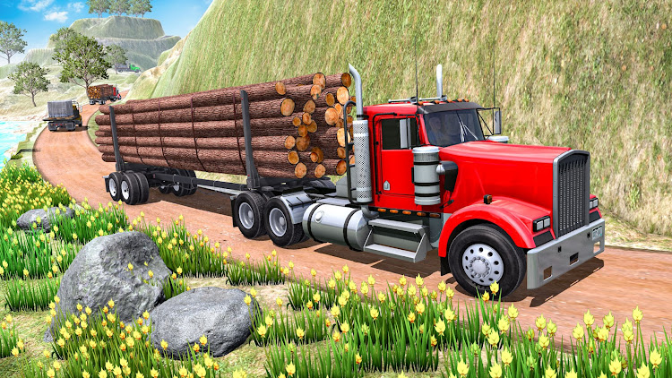 #3. Cargo Truck Simulator Truck 3D (Android) By: Crea8iv Games