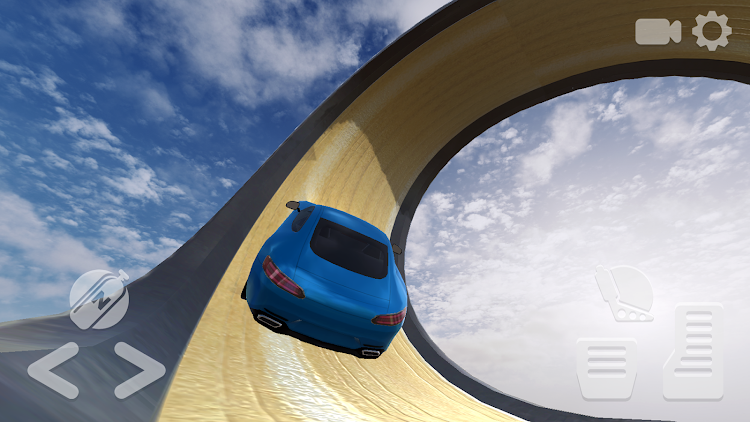 #4. Mega Ramp Car Stunts Car Races (Android) By: Space Hangar Games