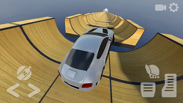 #7. Mega Ramp Car Stunts Car Races (Android) By: Space Hangar Games