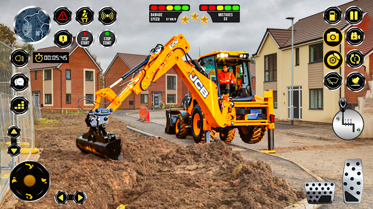 #5. JCB Excavator Simulator Games (Android) By: Games Coder