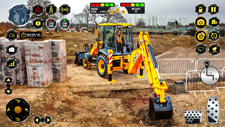 #7. JCB Excavator Simulator Games (Android) By: Games Coder