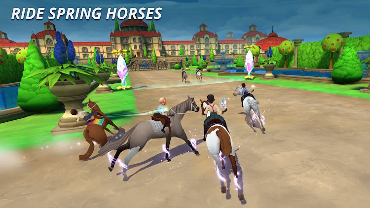 #9. Wildshade: Fantasy Horse Races (Android) By: Trophy Games - Animal Games