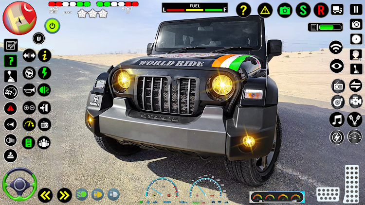 #3. Hill Jeep Driving: Jeep Games (Android) By: Games Coder