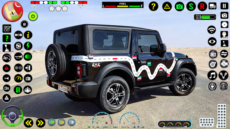 #4. Hill Jeep Driving: Jeep Games (Android) By: Games Coder