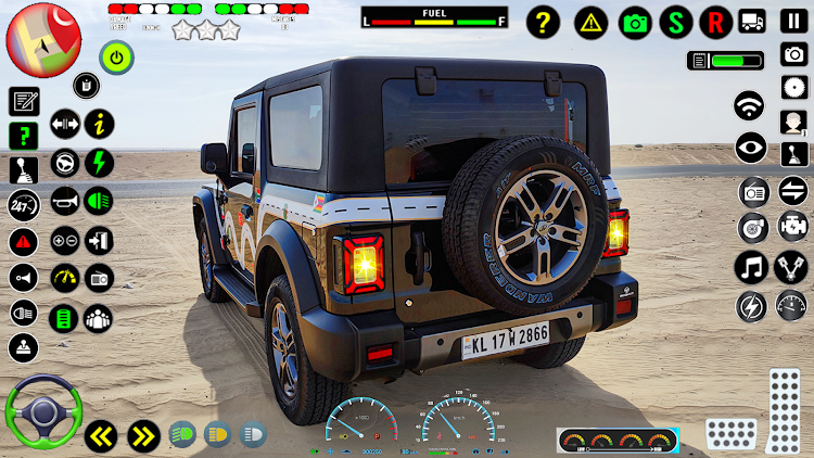 #5. Hill Jeep Driving: Jeep Games (Android) By: Games Coder