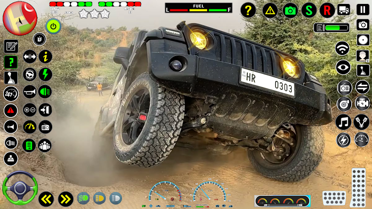 #6. Hill Jeep Driving: Jeep Games (Android) By: Games Coder