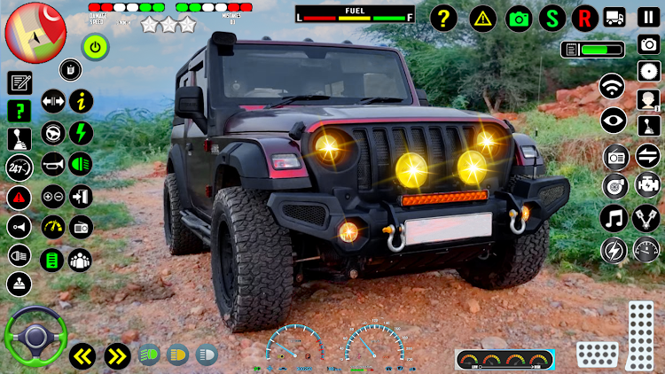 #7. Hill Jeep Driving: Jeep Games (Android) By: Games Coder