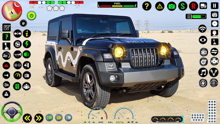 #9. Hill Jeep Driving: Jeep Games (Android) By: Games Coder