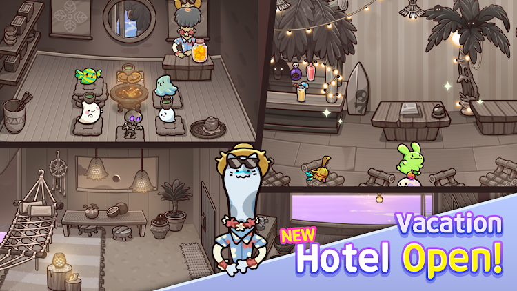 #3. Idle Ghost Hotel: Cute Tycoon (Android) By: 4th May Games