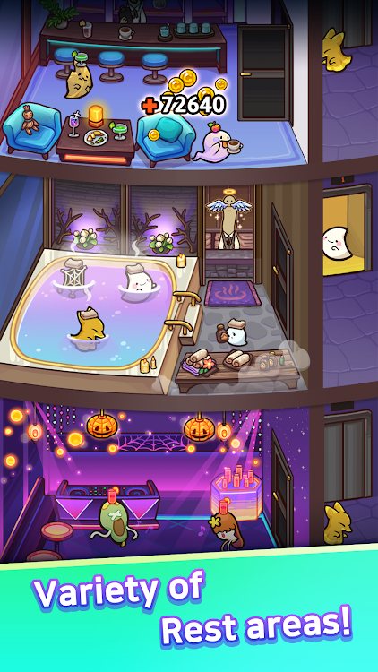 #6. Idle Ghost Hotel: Cute Tycoon (Android) By: 4th May Games