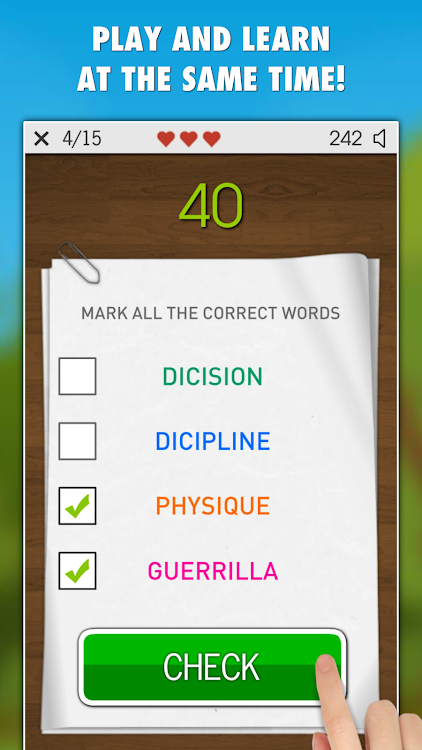 #3. Spelling Master PRO (Android) By: LittleBigPlay - Word, Educational & Puzzle Games