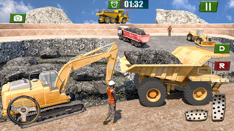 #2. Heavy Coal Cargo Truck Sim (Android) By: United Racing and Simulation Games