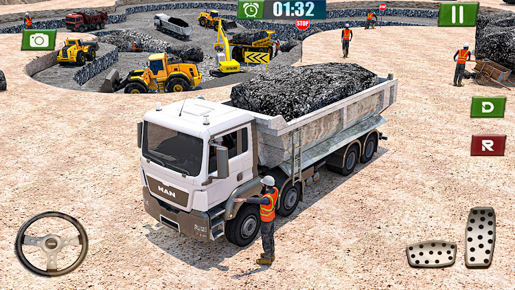 #5. Heavy Coal Cargo Truck Sim (Android) By: United Racing and Simulation Games