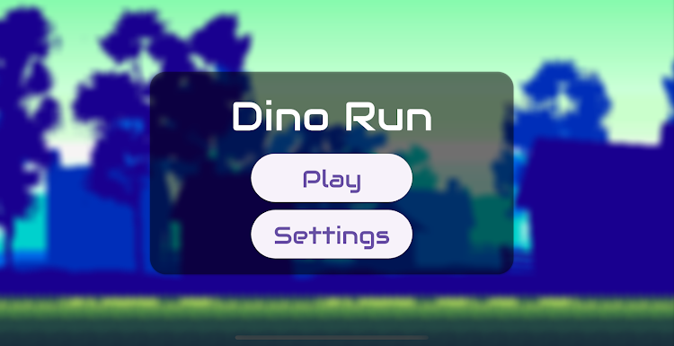 #4. Dino Run (Android) By: Inspire Theme Team