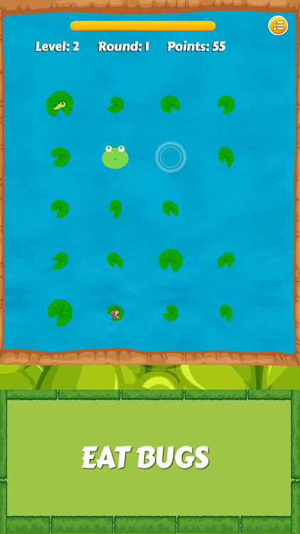 #2. Tiny Jumping Frog (Android) By: awara labs