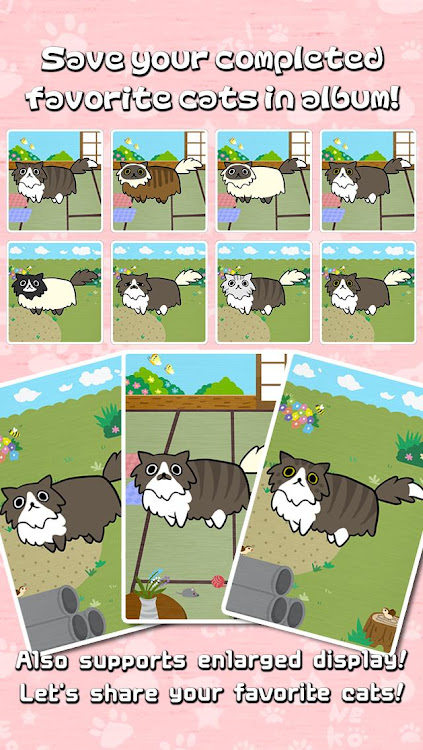 #4. combine cats puzzle miatch! (Android) By: RedinC