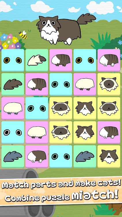 #6. combine cats puzzle miatch! (Android) By: RedinC