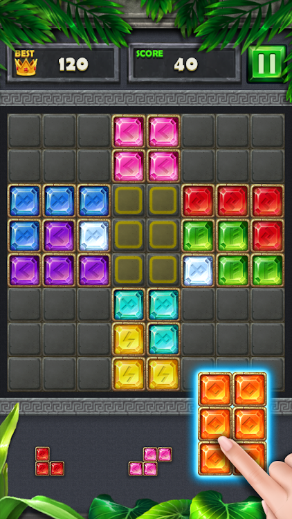 #5. Jewel Puzzle King : Block Game (Android) By: SUPERBOX Inc