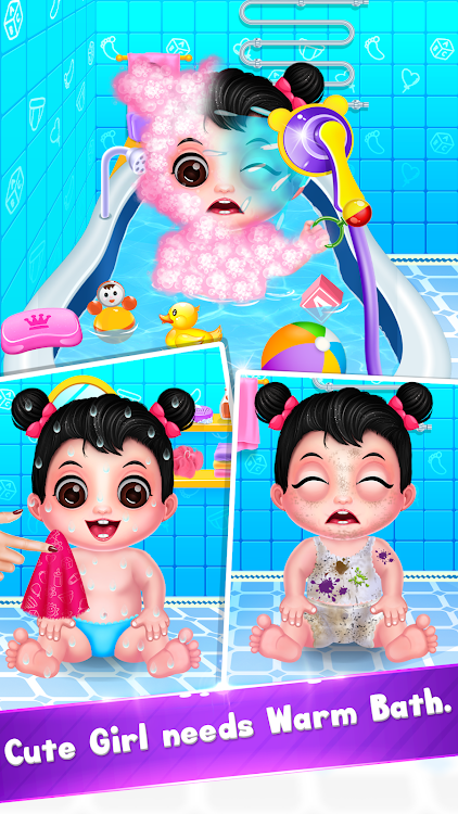 #5. Cute Girl Daycare & Dress up (Android) By: BlackAtom Games