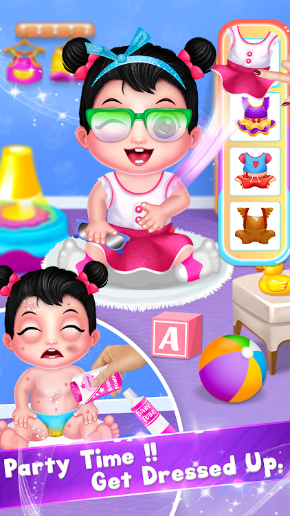 #6. Cute Girl Daycare & Dress up (Android) By: BlackAtom Games