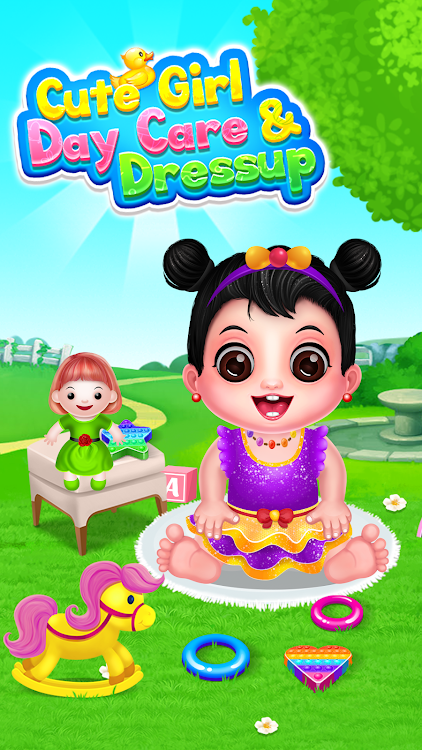 #9. Cute Girl Daycare & Dress up (Android) By: BlackAtom Games