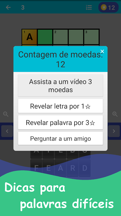 #3. Palavras Cruzadas (Android) By: Litera Games