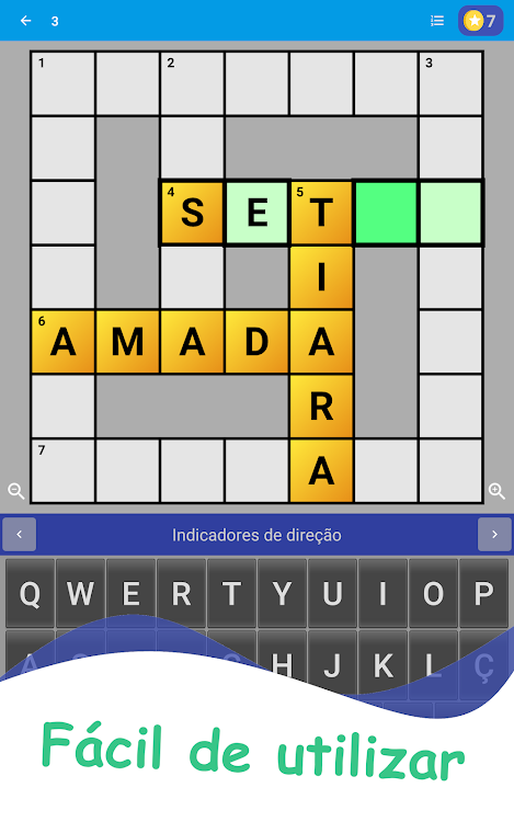 #9. Palavras Cruzadas (Android) By: Litera Games