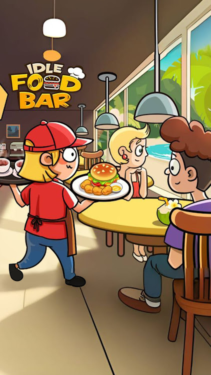 #9. Idle Food Bar: Idle Games (Android) By: MAGIC SEVEN CO., LIMITED