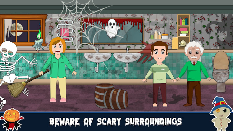 #4. Town Scary Granny House (Android) By: Kidzfunstudioz