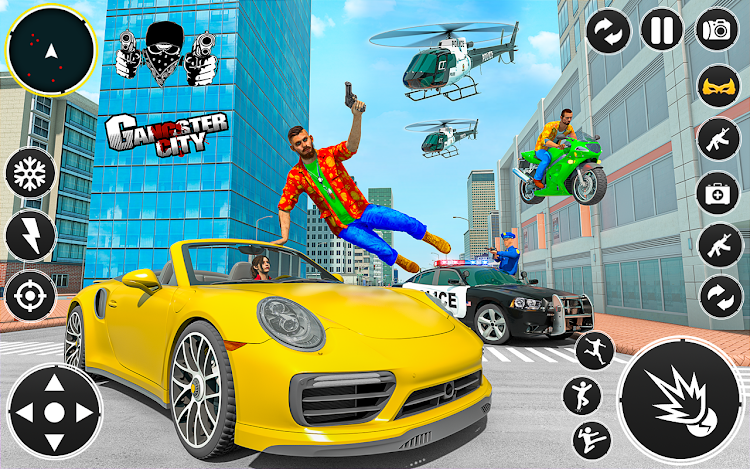 #6. Open World Gangster Games 2024 (Android) By: Lion Gamez Studio