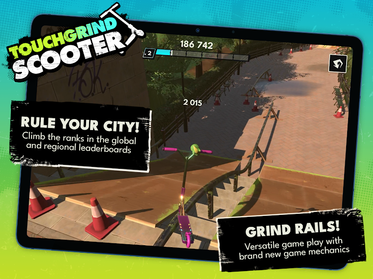 #9. Touchgrind Scooter (Android) By: Illusion Labs