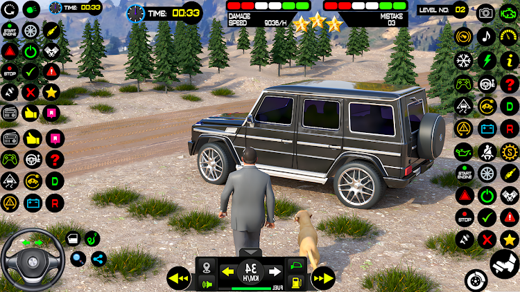 #4. Offroad Jeep Car Driving Game (Android) By: Micro Madness