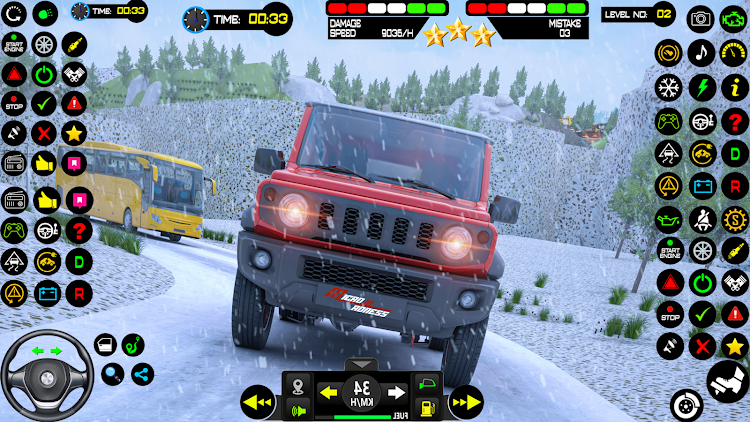 #8. Offroad Jeep Car Driving Game (Android) By: Micro Madness