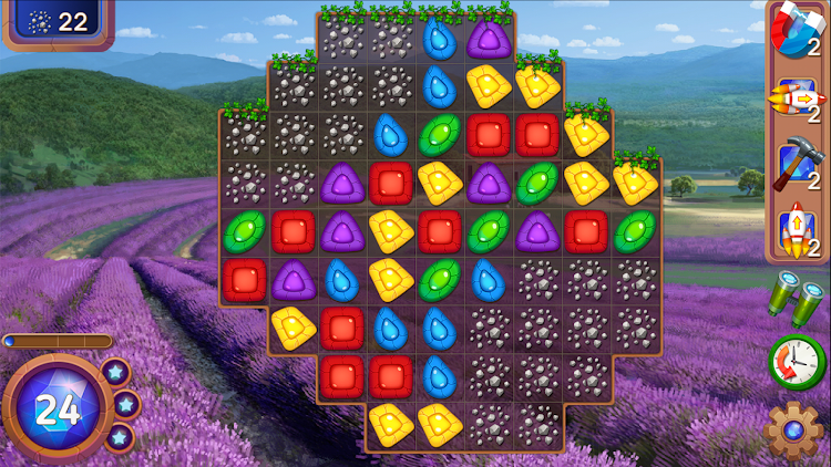 #10. Gems or jewels 2 (Android) By: Tala games ltd