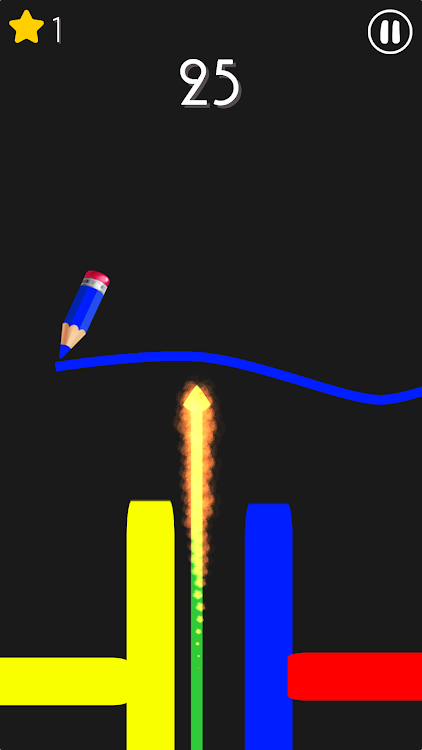 #4. Color Pencil - Color Snake Roa (Android) By: Happy Mobile Ltd