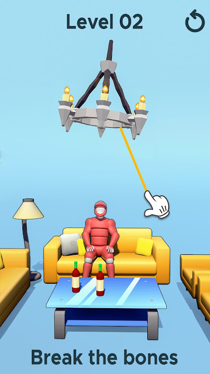 #2. Break Bones Ragdoll Simulator (Android) By: Wondrous Games