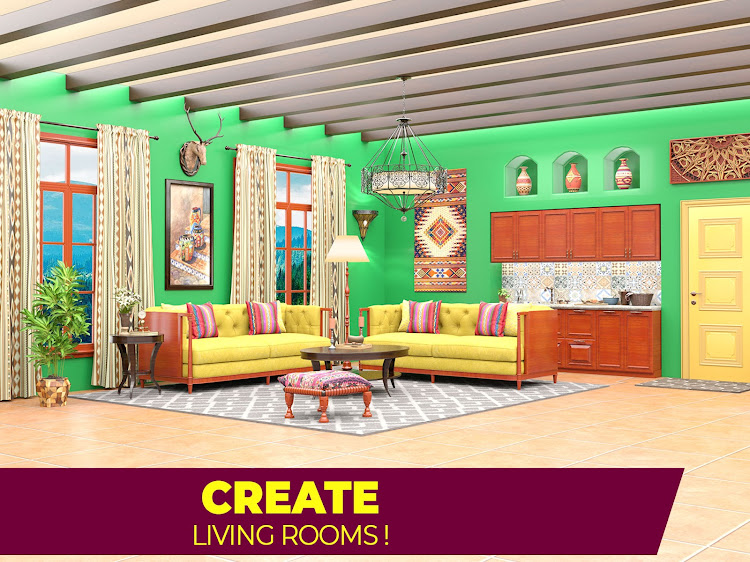 #10. My Home Design: Makeover Games (Android) By: Holy Cow Studio