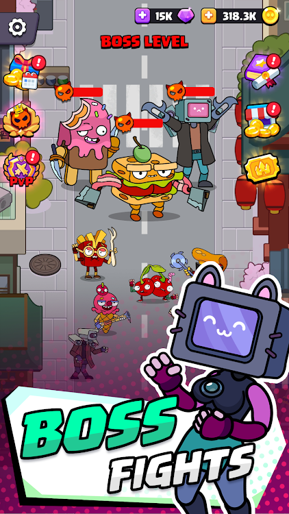 #3. Merge Busters: Monster Master (Android) By: TakeTop Entertainment