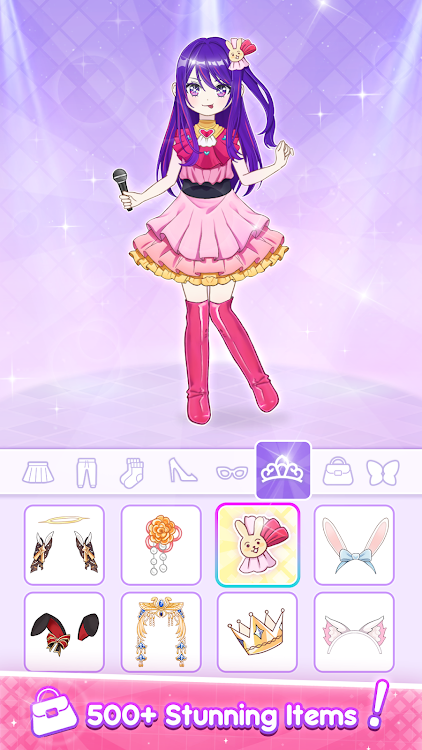 #2. Anime Dress Up - Doll Dress Up (Android) By: Bravestars Games