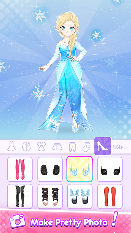 #4. Anime Dress Up - Doll Dress Up (Android) By: Bravestars Games